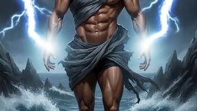 Zeus show you storm !(AI-generated)