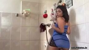 Naughty indian college student from in selfie bathing