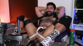 August 2026 Live Cam Show - Ricky Cage Gets Machine-fucked!