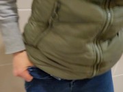 Sneaky SluT Uses UrinaL