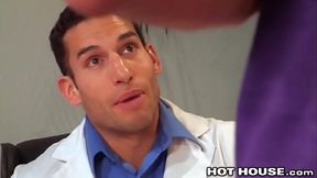 HotHouse Latino Nurse Bangs Hunky Doctor