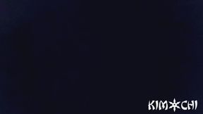 Kim chi gets Spanked by sushii xhyvette and ETS