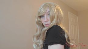 Stepmom accidentally hits my cock&#x1F346; while cleaning near me