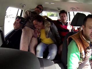 Three-some anal bang in DP pound