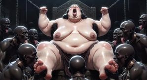 SSBBW Queen Covered in Slave Tongues - Intense Body Worship Orgasms