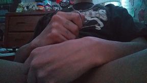 Close-up Masturbation of Stiff Cock by Kingspade