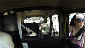 Cabbie Gets Horny Babe To Titty Fuck His Big Dick