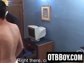 Twink construction worker pounds Latino bottom