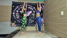 The Gymnastics Teacher Secretly Sniffing Her Student's Farts - By Babe and Bella Cruel - CLIP 01