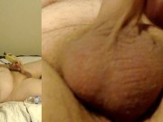 Part 2 of 2 Duel Golden Shower Cam 3 Times Took Dildo from my Fucking Machine to start things off