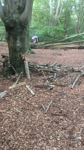 Nappy & School Uniform in the Forest