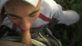 fucked by a straight arab in the car in the steeet exhib outdoor