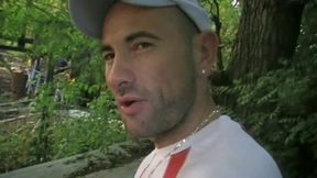 fucked by a straight arab in the car in the steeet exhib outdoor