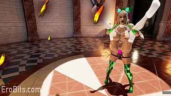 Interactive 3D Futanari game with animated orgies