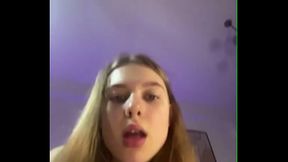 Squirting a lot on your face