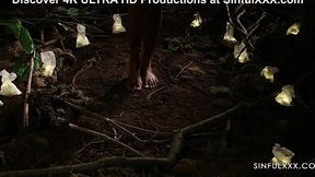 Ebony beauty sucks and gets fingered before receiving a messy facial