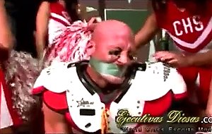 Cheerleaders   team captain for losing the game