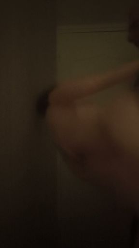 Against a wall