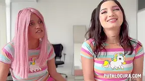 A Really Crazy Threesome - Sara Villegas And Digna Morales
