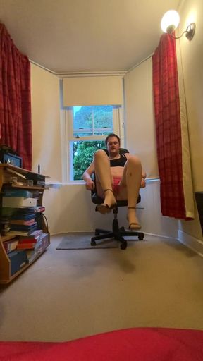 JOI in Tan Stockings