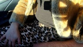 Preview Cheating wife goes fur coat shopping with her husband's friend Out door sex p1