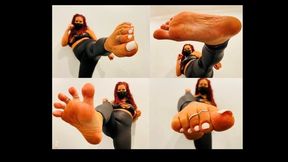 Finished By The Ninja- POV Kicking Feet Fight