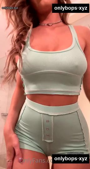 Female Onlyfans Model in Sports Bra