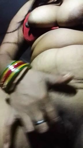 My hot sanskaari bicth wife naked show big Bo bra painty and dirty talk in hindi