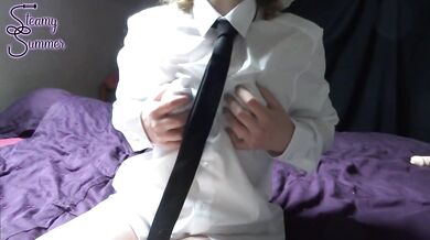 I touch myself in your clothes