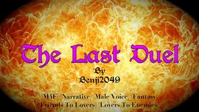 Erotic audio tale of a horny duel between men