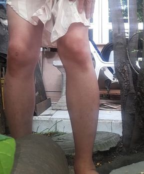 Satin Pajamas Dress Fetish Crossdresser Masturbation Cum Part 2
