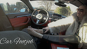 Car Footjob - Nicholas E