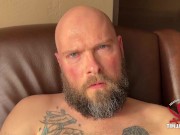 Jacking Off in his Used Bike Jockstrap