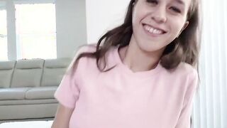 SisNeedsMe - Vulgar stepbro making his small stepsis suck on his meaty boner