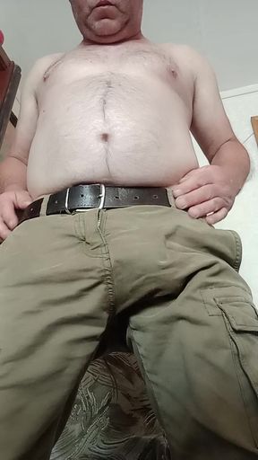 Milking the penis