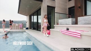 BLACKED Blonde Nymph Lexi Lore Goes AirTight At A House Party