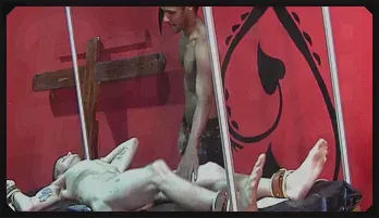 Twink Bound & Spanked by Ebony Dom – Hardcore BDSM