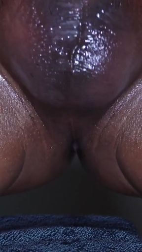 Thrilling moment from "Got so horny I ended up fucking a honey dew melon"