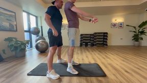 Pt Gets a Surprise Changing Room Blowjob!