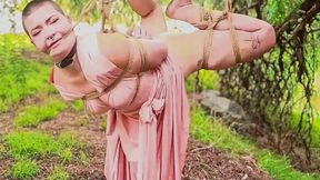 An outdoor bondage adenture