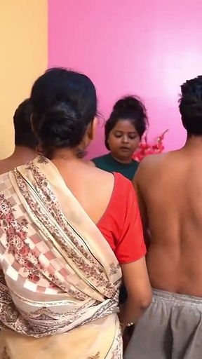 Desi Wife Swapping Sex with Office Boss! Indian Sex