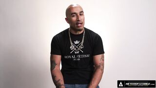 ADULT TIME - How Men Orgasm With Big Dick Stud King Noire! WATCH HIM JERK OFF! - FULL SCENE