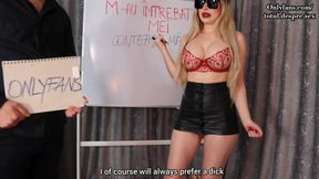 My fans asked me -Does size matter?