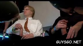 Lustful bunch has a nice time