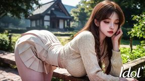 oh i m going to cum soon... // virgin wet korean pussy rubs against my cock and it gets hard [ai]