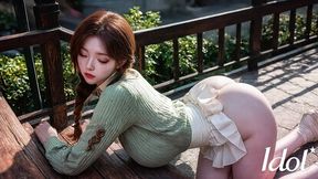 oh i m going to cum soon... // virgin wet korean pussy rubs against my cock and it gets hard [ai]