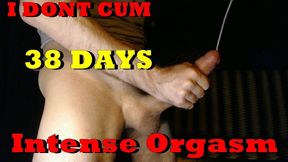 38 days without cumming! Intense Orgasm and Horny, Filty moaning