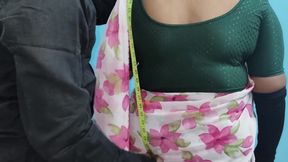 Dress Tailor Hot Sex with Customer, Desi Hot Saree Fuck