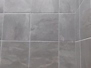 Took a Shower at the Gym and Couldn't Help but Fuck Myself | Raven Black
