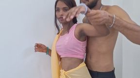 Stepbrother Fucks Stepsister Hard While She’s Dancing